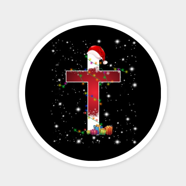 The Cross Christmas Day Costume Gift Magnet by Ohooha